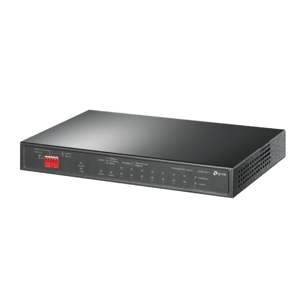 TL-SG1210P 10-Port Gigabit Desktop Switch with 8-Port PoE+