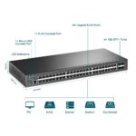 TP-LINK TL-SG3452X JetStream 48-Port Gigabit L2+ Managed Switch with 4 10GE SFP+ Slots - Image 4